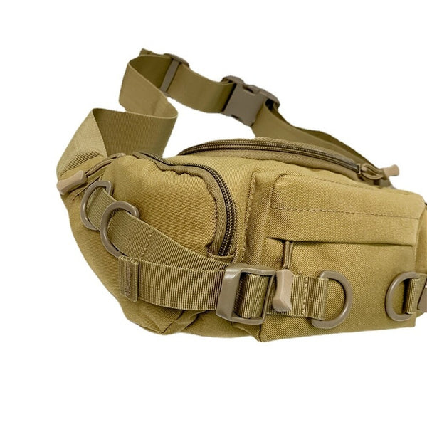 1000D Waterproof Oxford Mens Belt Fanny Pack Shoulder Messenger Bag Tactical Waist Packs & Bags