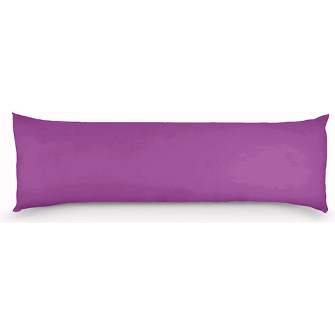 Fabric Fantastic 1000Tc Premium Ultra Soft Body Pillowcase Purple Pillow Cases