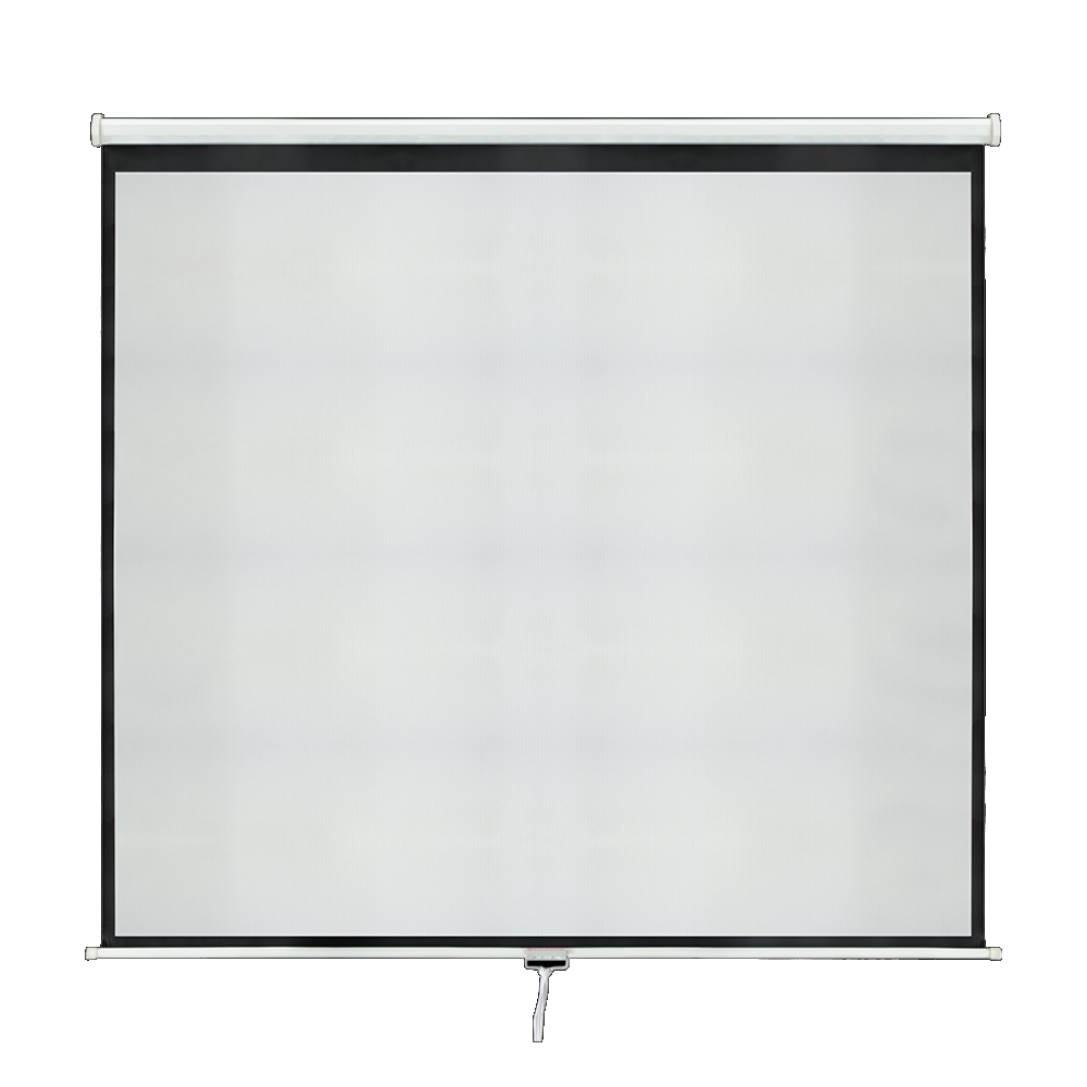 100 Inch 16:9 Manual Pull Down Outdoor Projector Projection Screen Theater Movie Projector Screens