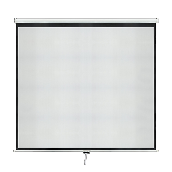 100 Inch 16:9 Manual Pull Down Outdoor Projector Projection Screen Theater Movie Projector Screens