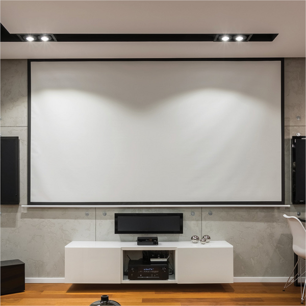 100 Inch 16:9 Manual Pull Down Outdoor Projector Projection Screen Theater Movie Projector Screens