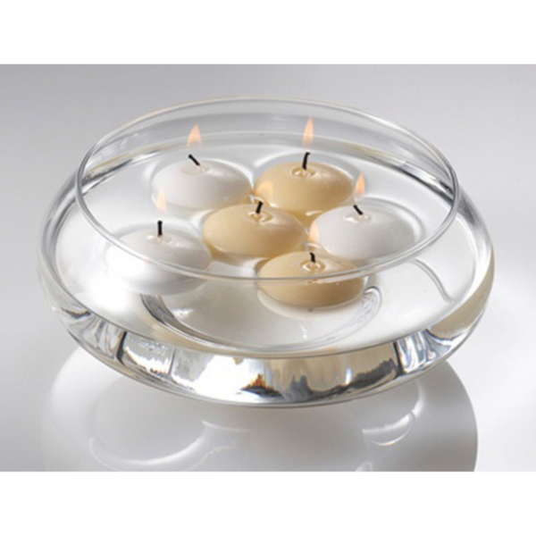 My Decorations 100 Pack Of 4 Hour White Floating Candles 4Cm Diameter Wedding Party Seasonal Decorations