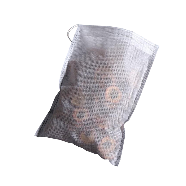 100 Pieces Tea Bags Nonwoven Fabric Filter Spice Infuser With String Food Storage Containers