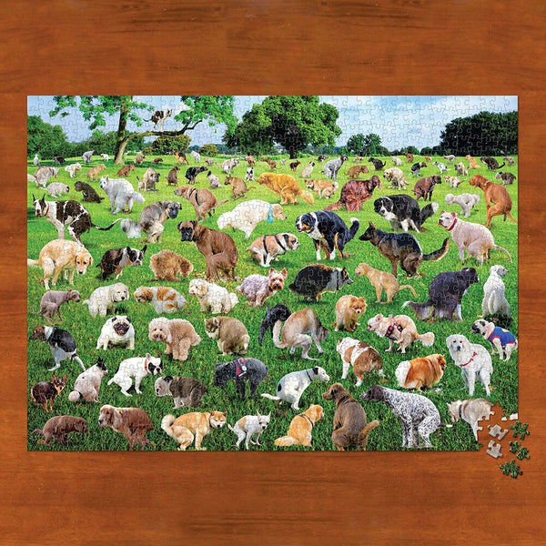 Puzzle 1000Pc: 101 Pooping Puppies Jigsaw Puzzles