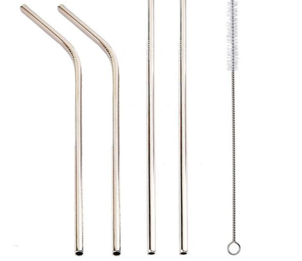 Colourful Reusable Stainless Steel Straws Straws & Stirrers
