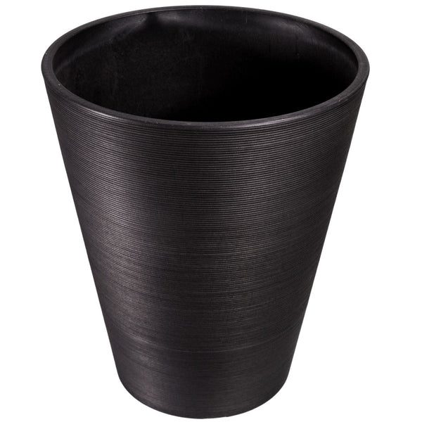 Decorative Textured Round Planter 47Cm Planters & Vases