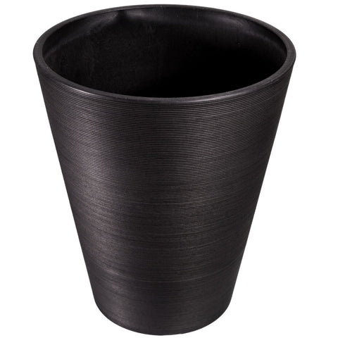 Decorative Textured Round Planter 47Cm Planters & Vases