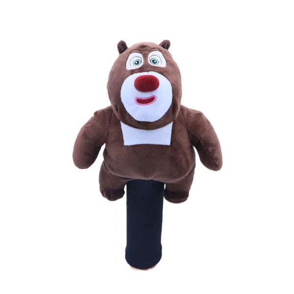 Golf Club Cover Animal Cap Cover 3/5 Wooden Club Cover Club Head Covers