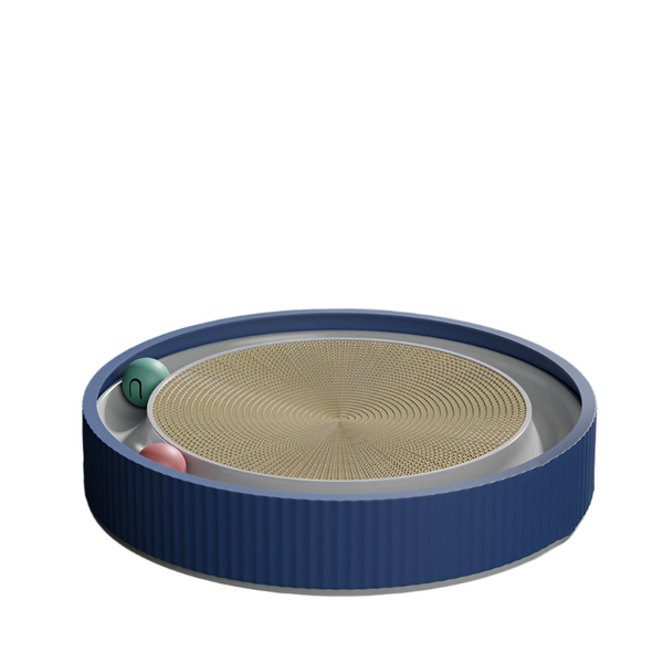 Multi Function Round Cat Scratching Board With Ball Toy Scratcher Funny Sharpen Nails Scraper Can Replace Nest For Cats Furniture & Scratchers