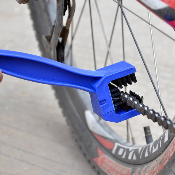 Cleaning Brush Ideal For Motorcycle & Bicycle Chain And Electric Car Flywheel Maintenance Practical Bike Accessory. Bike Tools