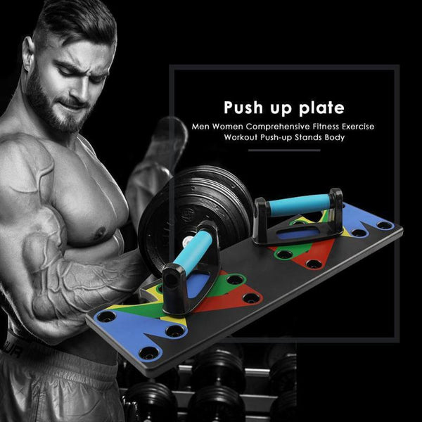 Nine Function Push Up Board Bracket For Indoor Gymmer Push Up Stands