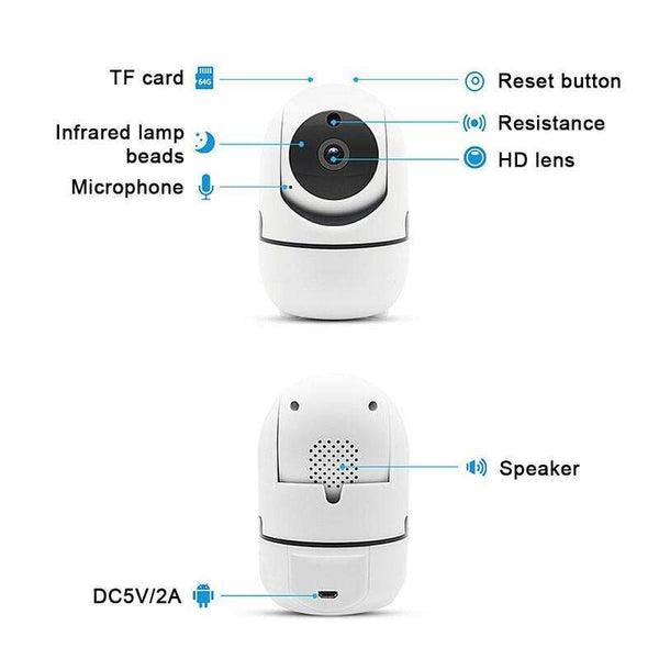 Compact Cameras 1080P Full Hd Wireless Ip Automatic Tracking Motion