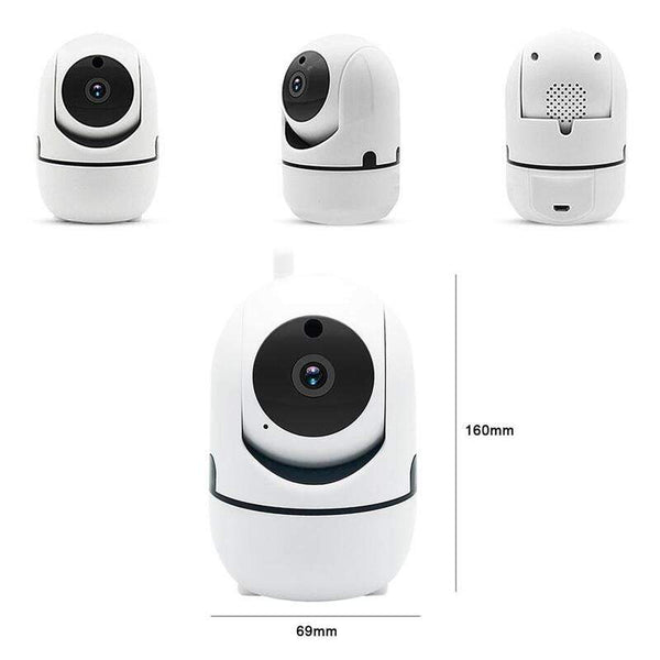 Compact Cameras 1080P Full Hd Wireless Ip Automatic Tracking Motion Security Cameras