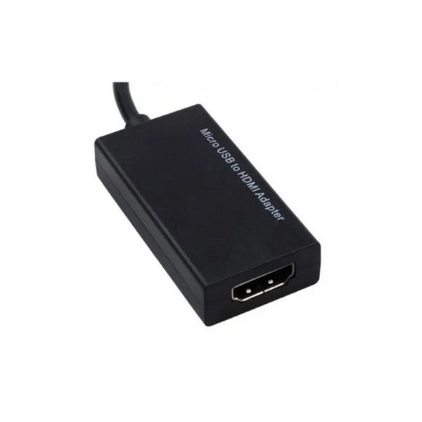 High Performance 1080P Micro Usb To Hdmi Adapter / Connector For Samsung Cellphone Tablet Black Cables & Adapters