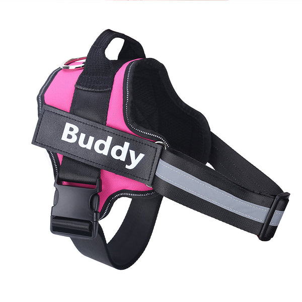 Personalized Dog Reflective 3M No Pull Pet Harness Vest Harnesses