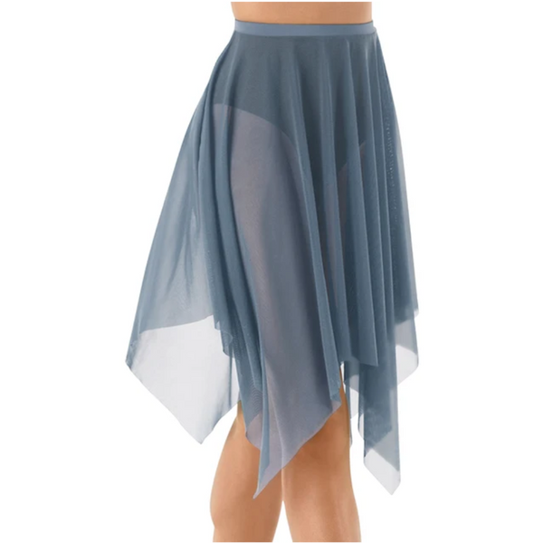Mesh Wraps Ballet Classwear Dance Skirt Competition Performance Clothes Elastic Waistband Non Briefs Attached Skirts