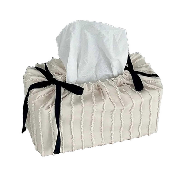 Korean Style Living Room Tissue Box Cover Cake Design Decorative Fabric Holde Cute Home Tissue Box Covers