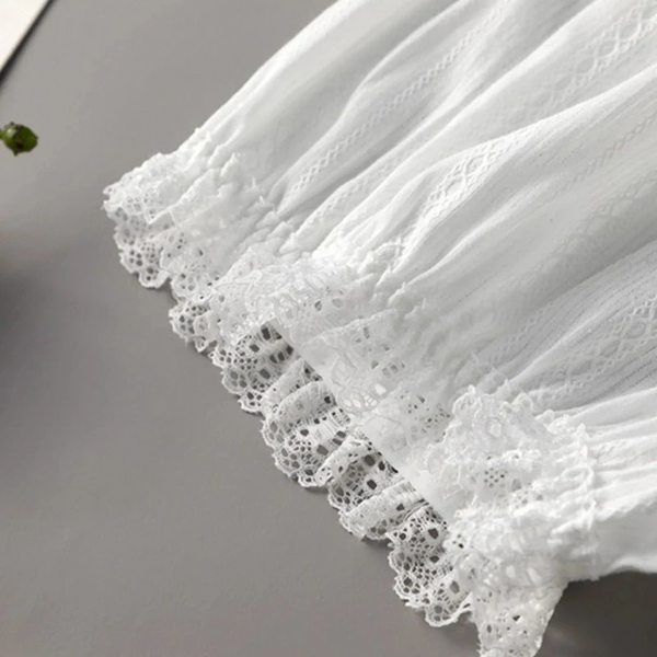 Japanese Gothic Lolita Ribbon Bow Diamond Pearl Buckle Removable Short Suspender Skirt Girls Sweet Cute Lace A Line Mini Skirts