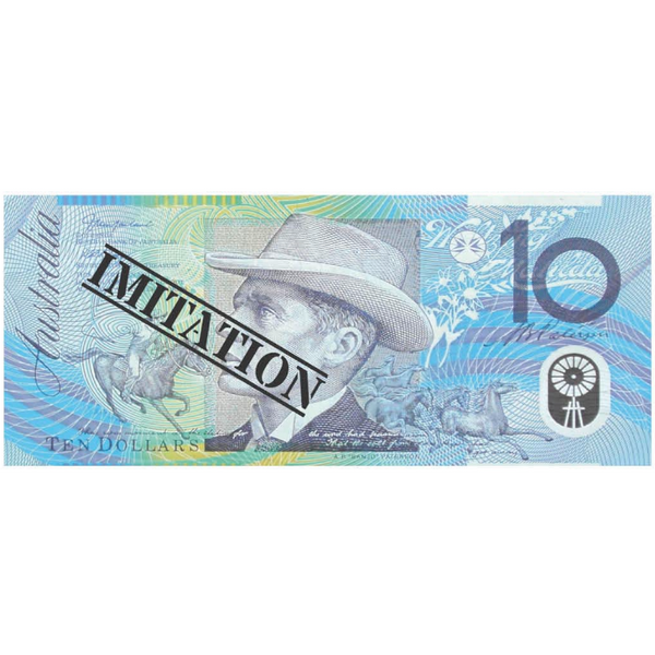 Br Party 10 Dollar Australian Souvenir Note Pad Fake Aud Money Pack Of 50 Sheets Notebooks