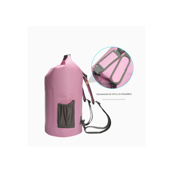 Elosung Blue 10L Multifunctional Waterproof Dry Bag Backpack Roll Top Outdoor For Sports And Travel Dry Bags