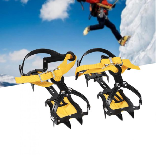 10 Teeth Mountaineering Snow Outdoor Climbing Anti Slip Crampons Non Slip Shoe Cover Other Clothing