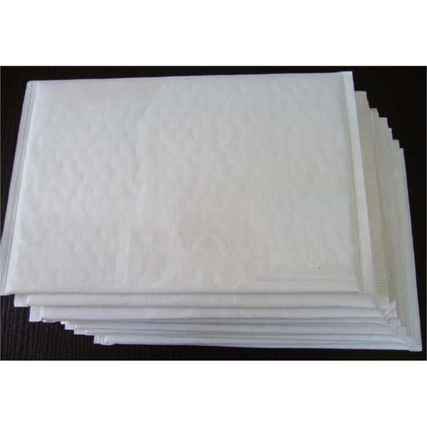 10 Piece Pack 22.5Cm X 15Cm White Bubble Padded Envelope Bag Post Courier Shipping Small Self Seal Padded Envelopes