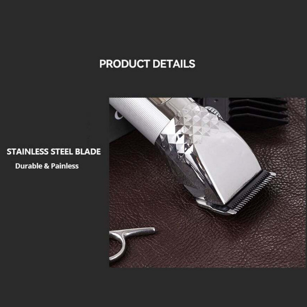 Clippers & Trimmers Professional Hair Clipper Men Cordless Rechargeable Trimmer Barber Grooming Kit