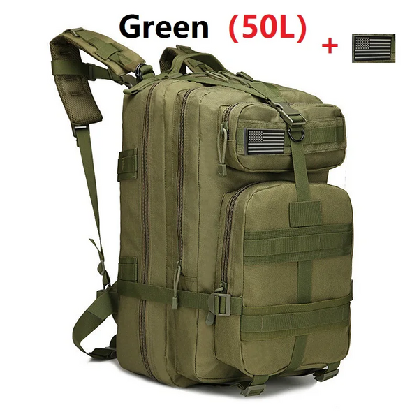 1000D Nylon Bags Backpacks Hiking Outdoor Military Tactical Men Rucksacks