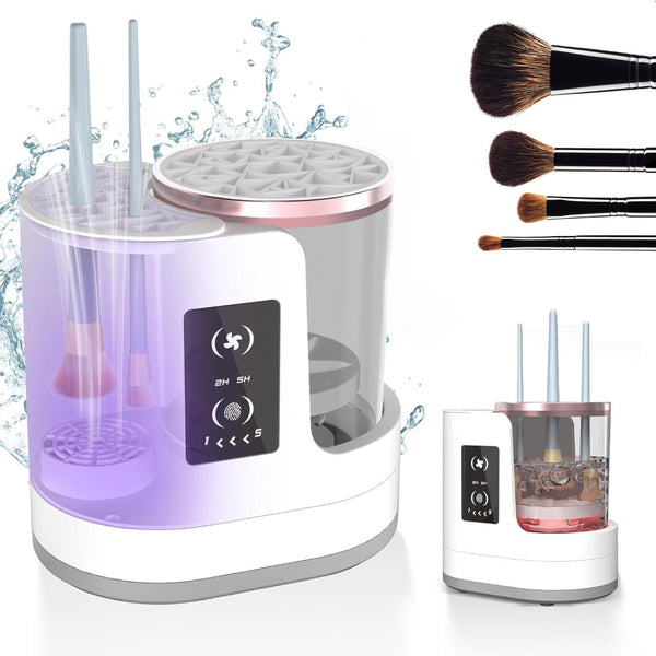 Rechargeable Electric Makeup Brush Cleaner Automatic Cleaning Tool Stand Brush Cleaners