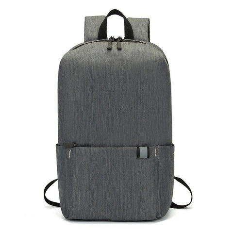 10L Backpack Water Repellent Bag Grey