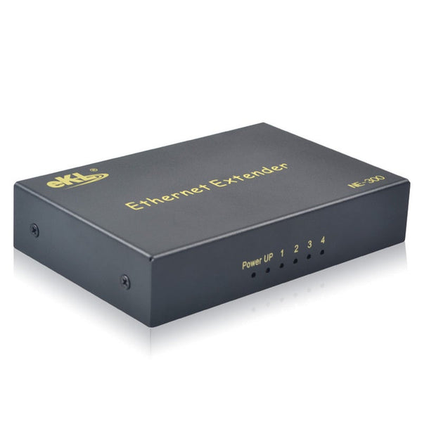 10M Full Duplex 4 Ports Rj45 Ethernet Extender 300M Input Output Network Switches