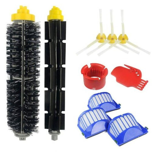10Pcs 600 610 620 650 Vacuum Cleaner Filter Brush Accessories For Irobot Roomba Multi Vacuum Cleaner Parts