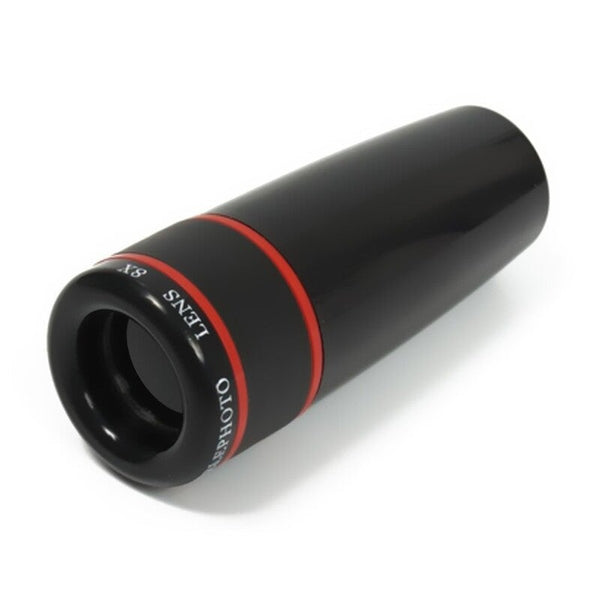 10Pcs 8X Mobile Phone Lens Kit Black Other Mobile Accessories