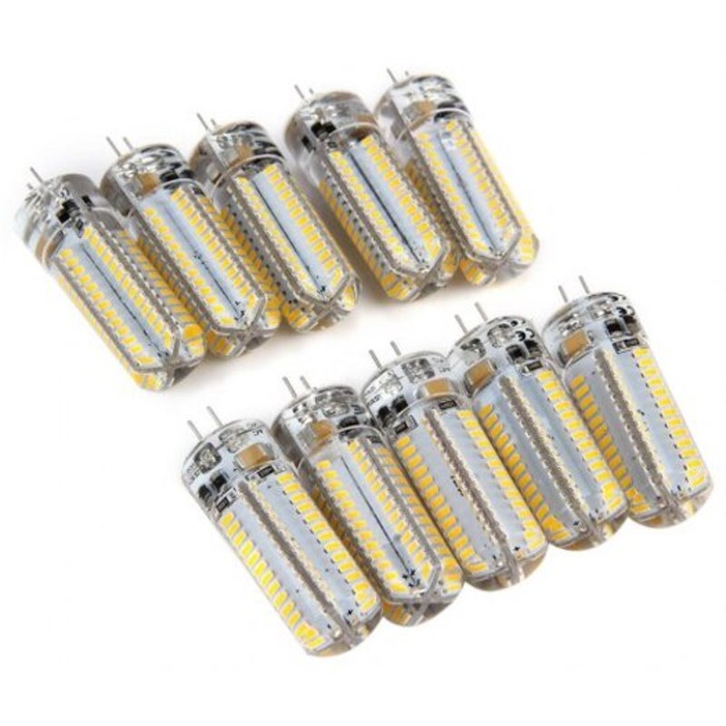 10Pcs 9W G4 Led Lamp Smd 3014 Warm White Light Light Bulbs
