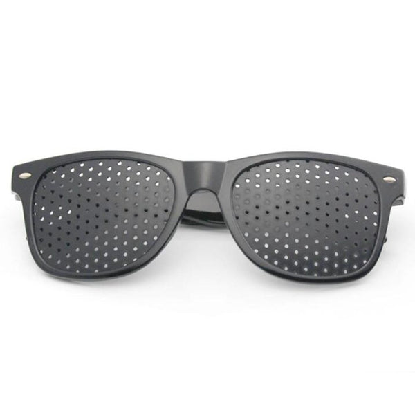 10Pcs Black Eyesight Improvement Care Exercise Eyewear Glasses Training Cycling Pin Small Hole Sunglass Camping Eyeglasses Sunglasses Goggles