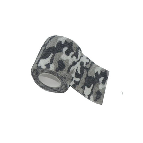 10Pcs Tactical Camouflage Elastic Tape Outdoor Tools Survival Bandage Clothing