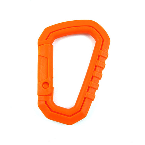 10Pcs D-Ring Backpack Hanging Buckle Keychain Hook Outdoor Carabiner