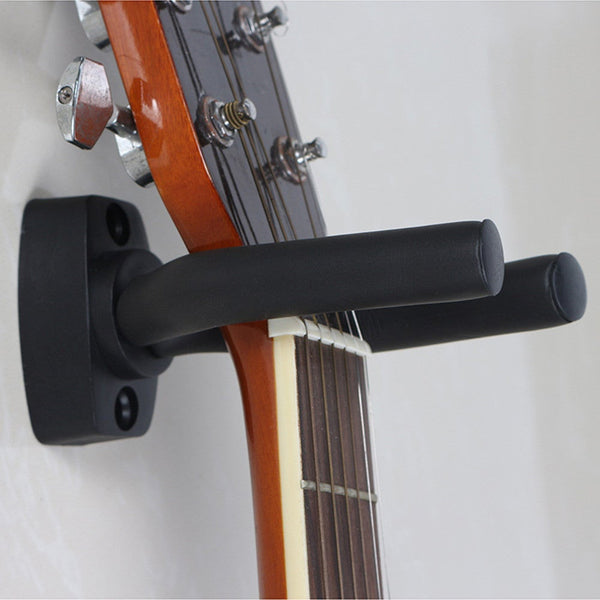 10Pcs Guitar Hanger Hook Holder Wall Mount Stand Rack Bracket Display Bass Screws Accessories