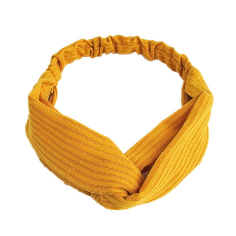10Pcs Headbands Knotted Turban Hair Accessories Wrap Yoga Bandage Headwear