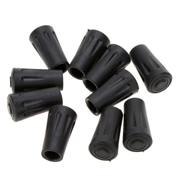 10Pcs Hiking Pole Replacement Tips Trekking Protectors Walking & Trekking Sticks