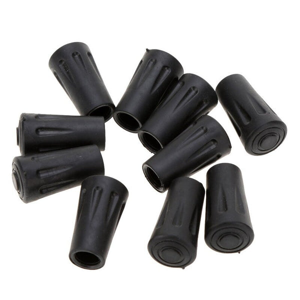 10Pcs Hiking Pole Replacement Tips Trekking Protectors