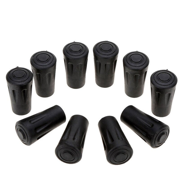 10Pcs Hiking Pole Replacement Tips Trekking Protectors Walking & Trekking Sticks