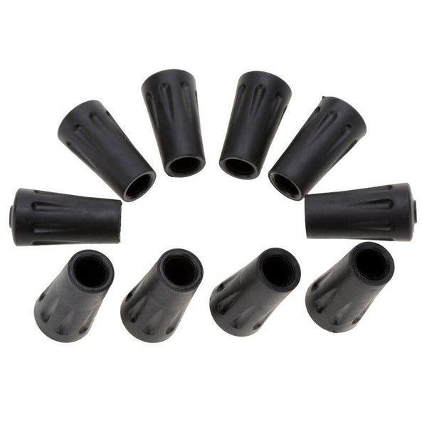 10Pcs Hiking Pole Replacement Tips Trekking Protectors Walking & Trekking Sticks