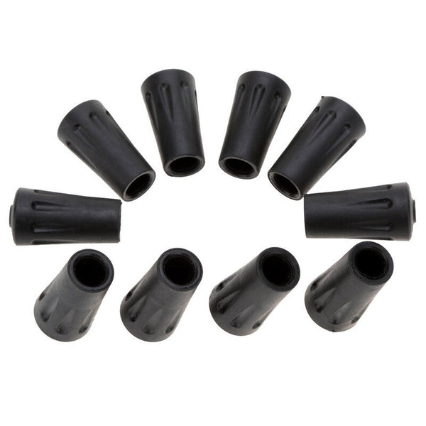 10Pcs Hiking Pole Replacement Tips Trekking Protectors