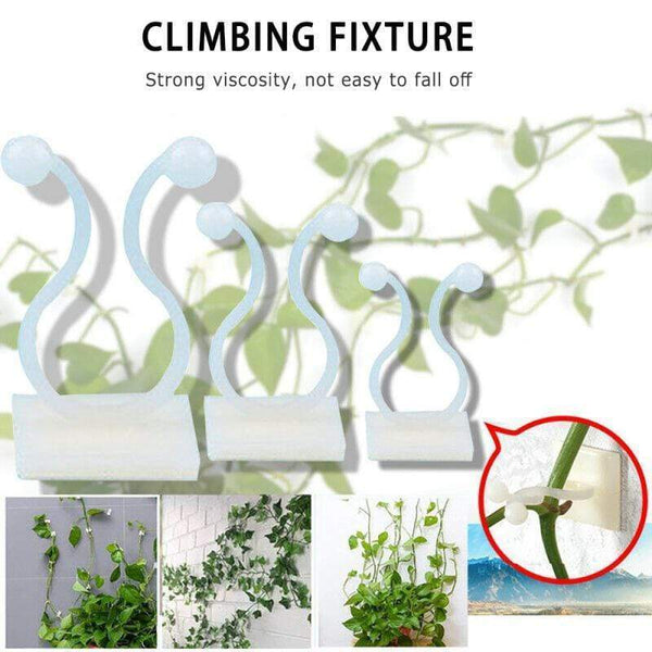 Invisible Wall Rattan Clips Decor Hanging Tools Plant Ties & Supports