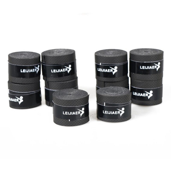 10Pcs Lot Tennis Racket Grip Tape Black Tennis Racket Grips
