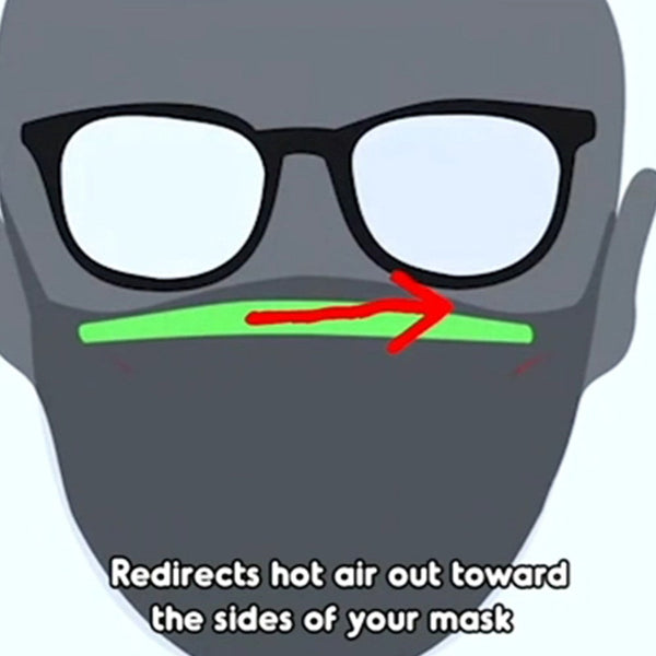 10Pcs Reusable Anti Fogging Glasses Mask Nose Bridge Silicone Bracket Breathing Inner Cushion Support Holder Special Purpose Glasses