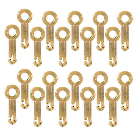 20Pcs Safety Lead Clips Set Swivel Snap Connector Carp Fishing Equipment Tackle Accessories