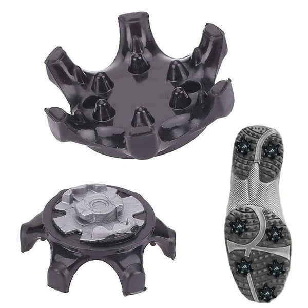 10Pcs / Set Easy Replacement Golf Spikes Ultra Thin Cleats For Shoes Black Softspikes Wholesale Golf Spikes & Wrenches