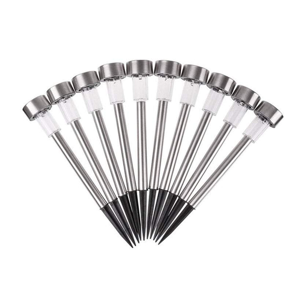 Lighting 10Pcs / Set Solar Powered Led Lawn Garden Lights Waterproof Outdoor Decor Outdoor Lighting Accessories